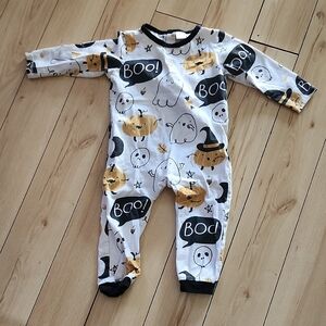 Spooky Boo Kids Footie Pajamas
